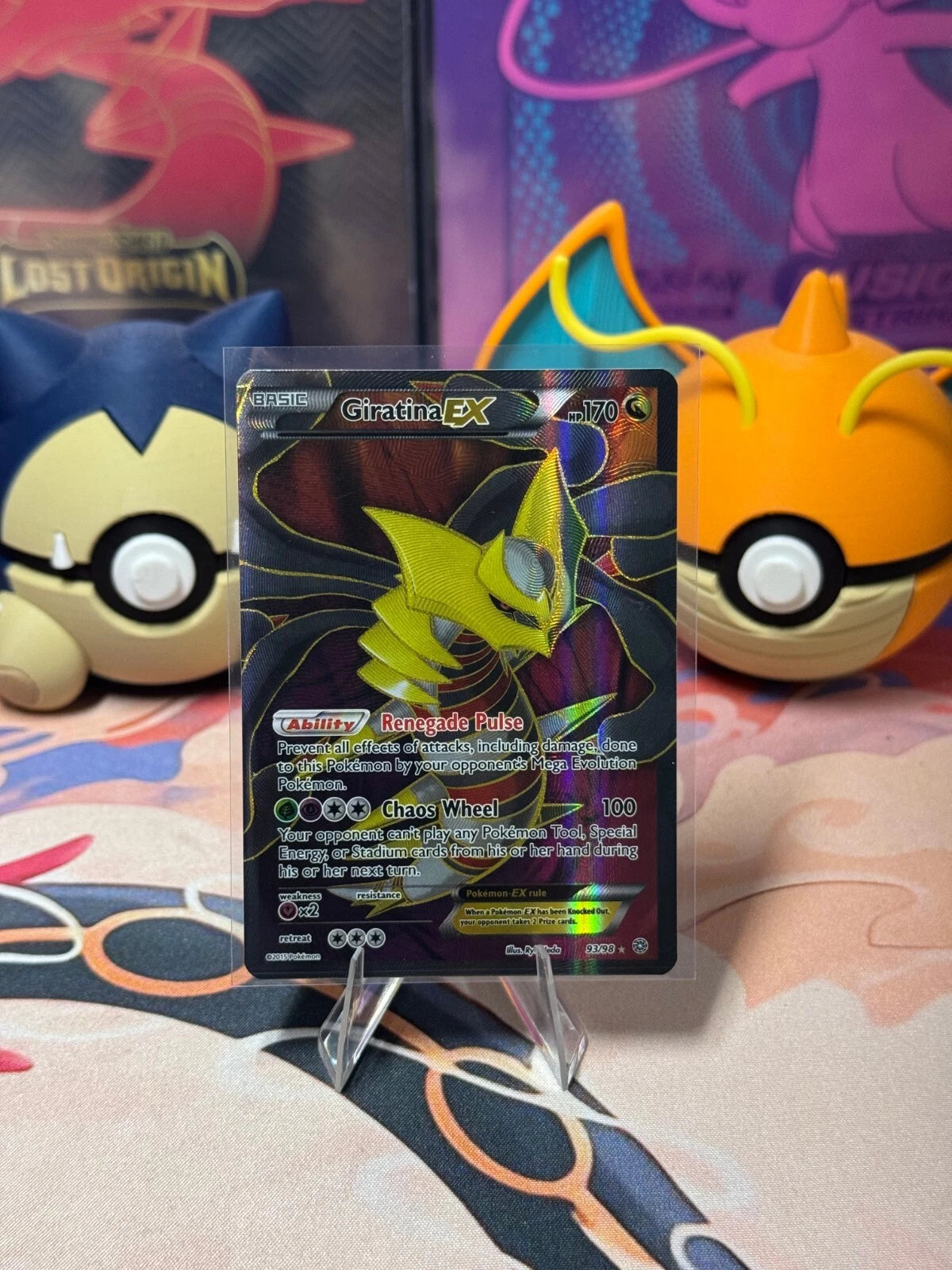 Giratina EX - 93/98 - Ancient Origin image 0