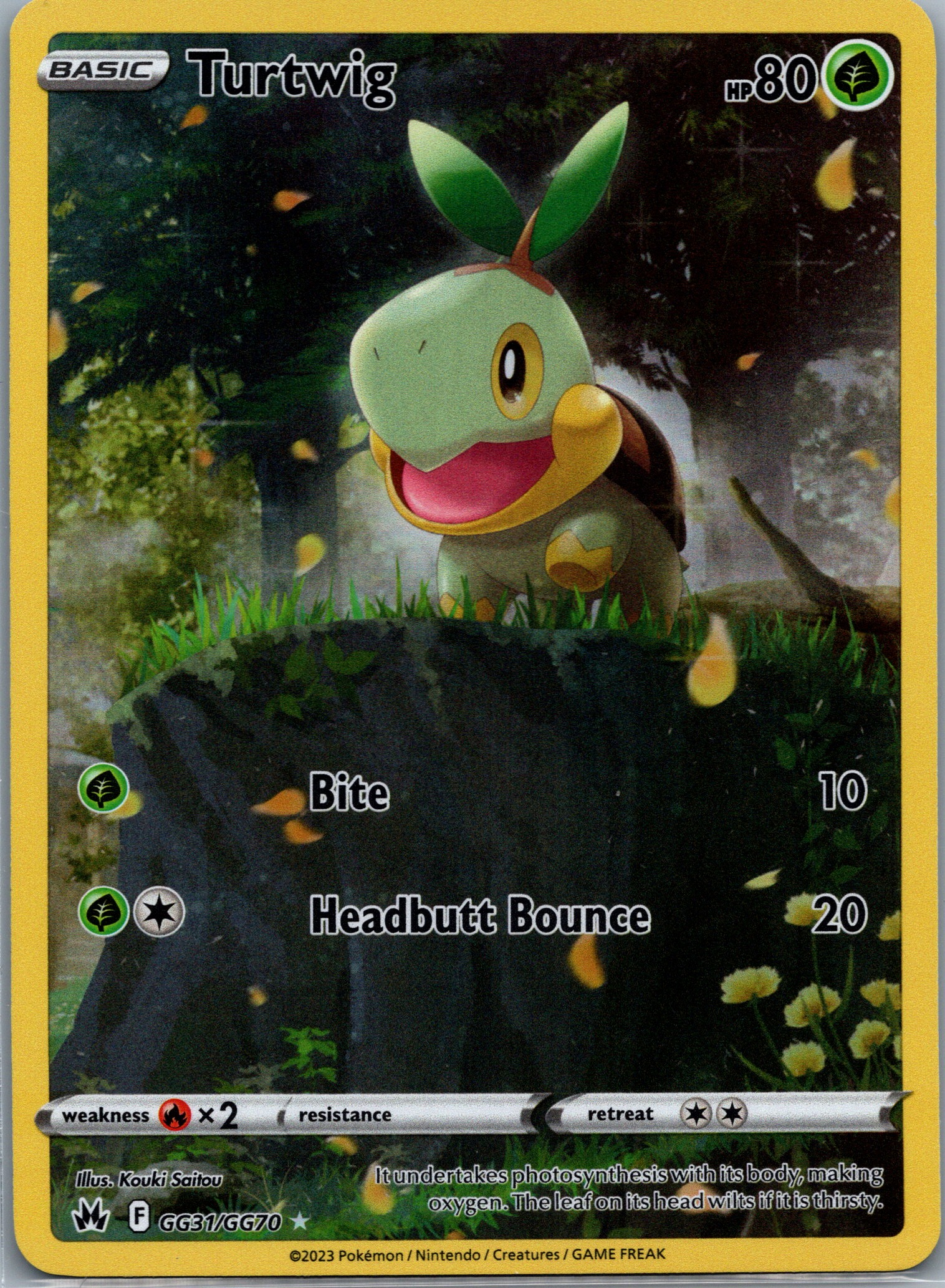 Turtwig (GG31/GG70) NM image 0