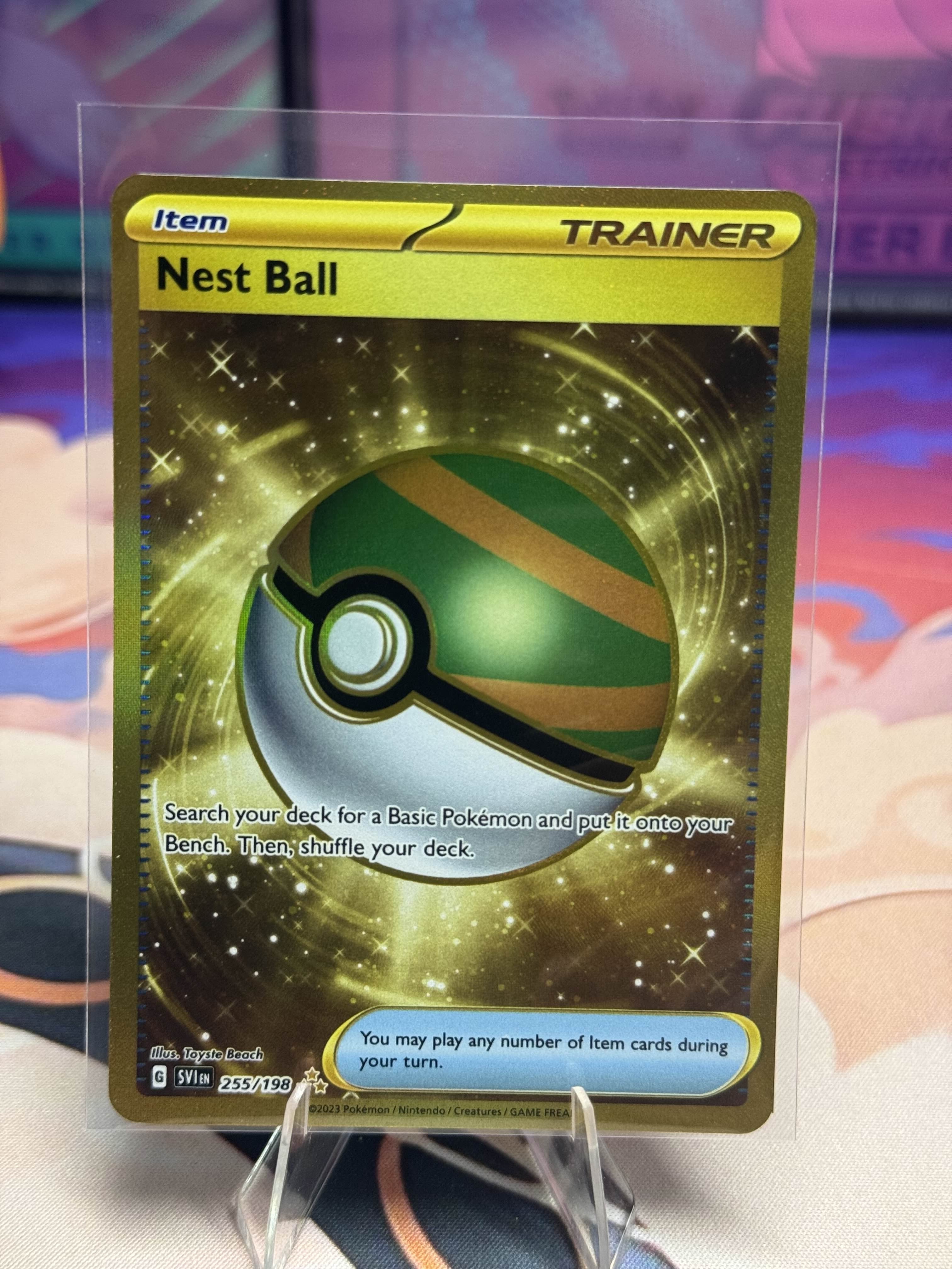 Nest Ball - 255/198 - Scarlet & Violet Base image 0