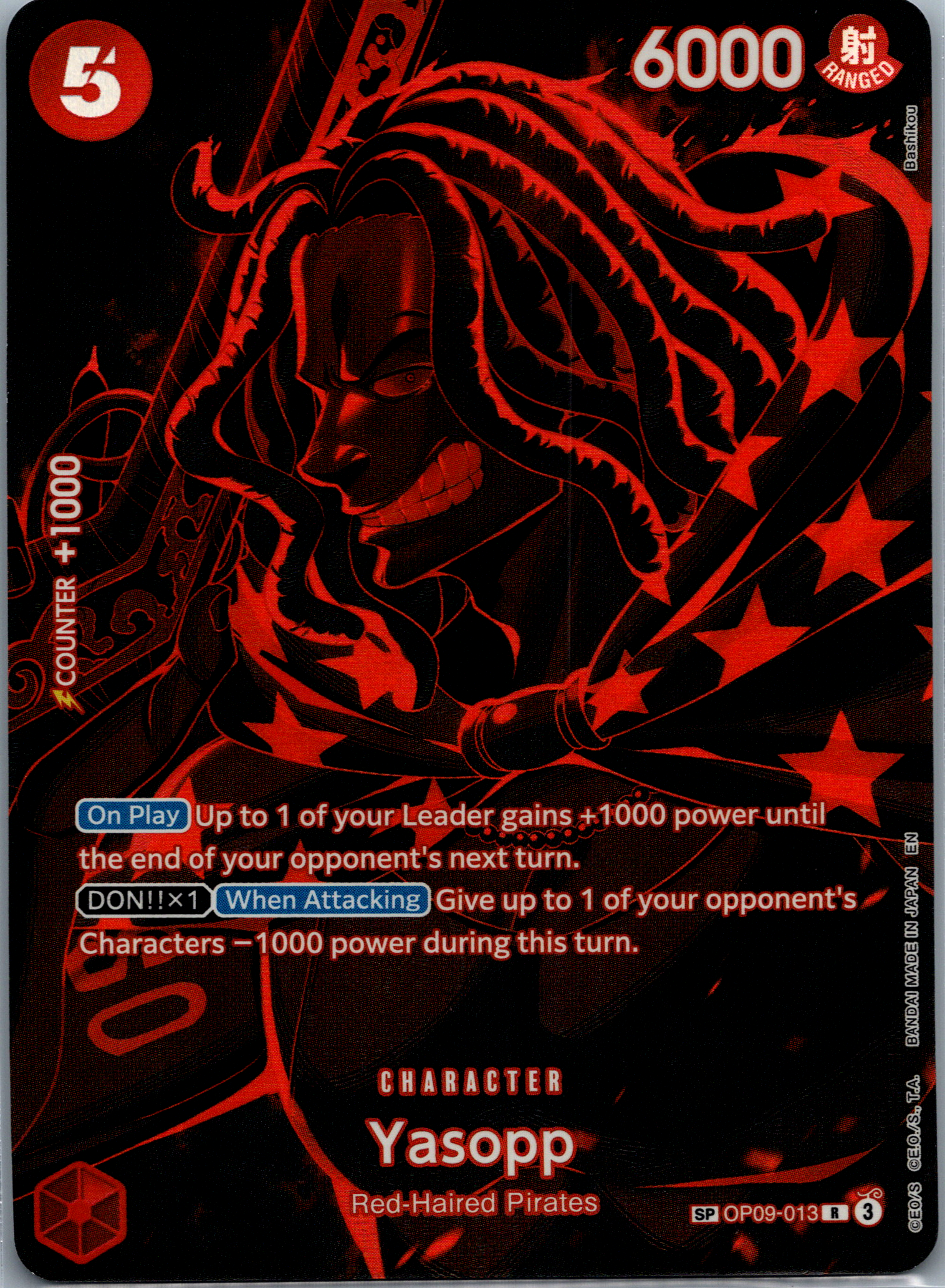 Yasopp (OP01-013) (SP Alternate Art) NM image 0