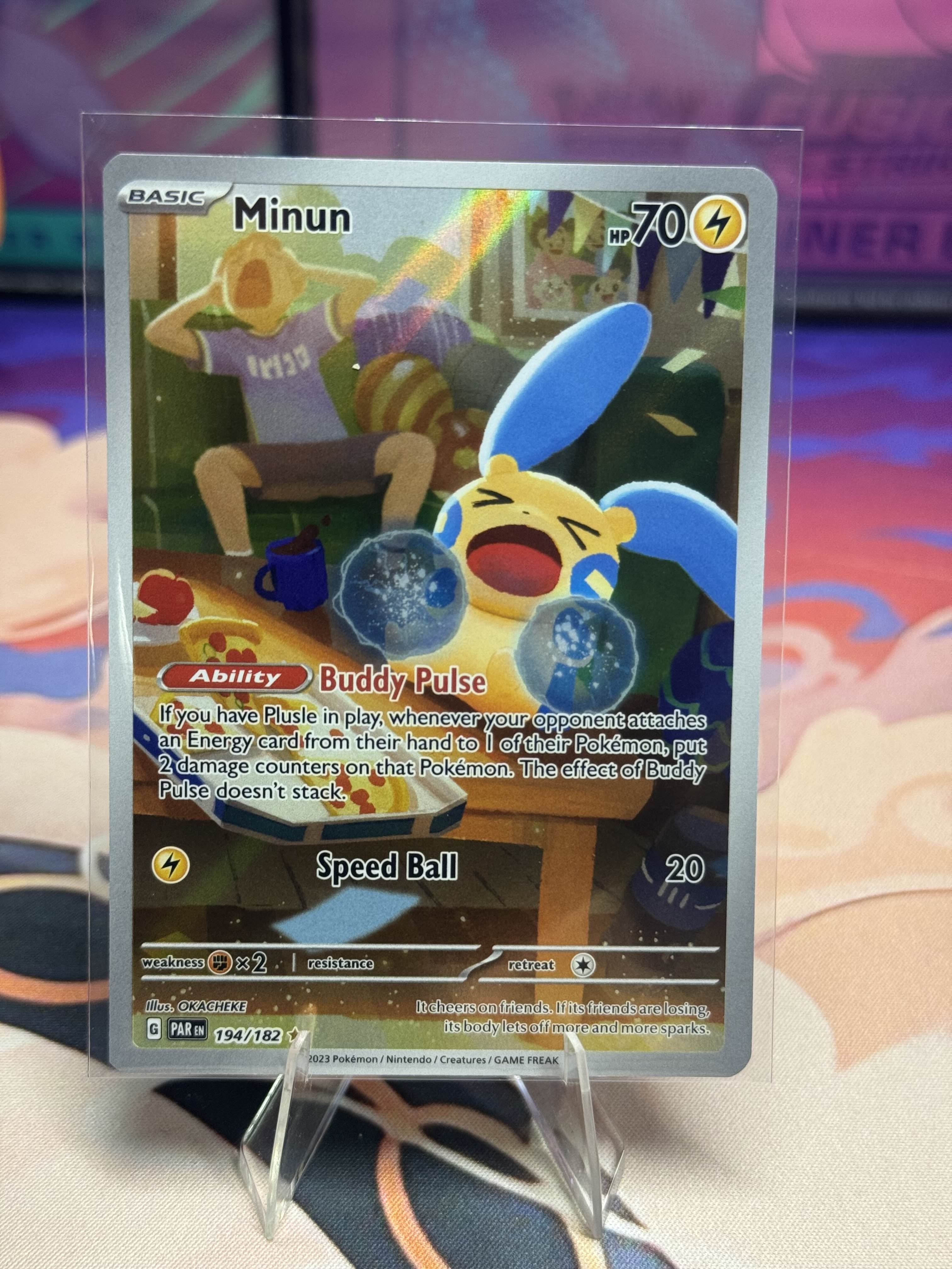 Minun - 194/182 - Paradox Rift image 0