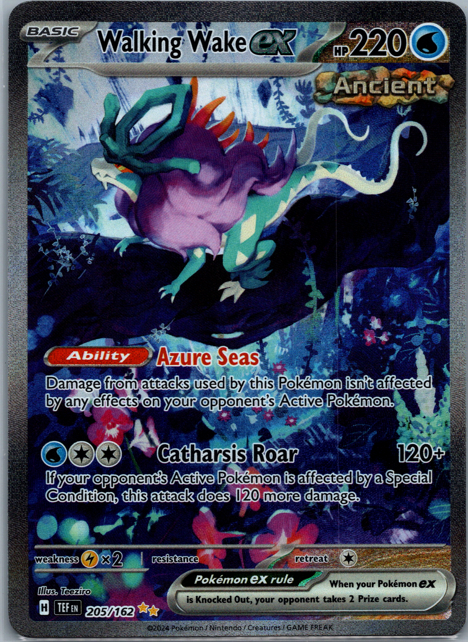Walking Wake ex (205/162) NM image 0