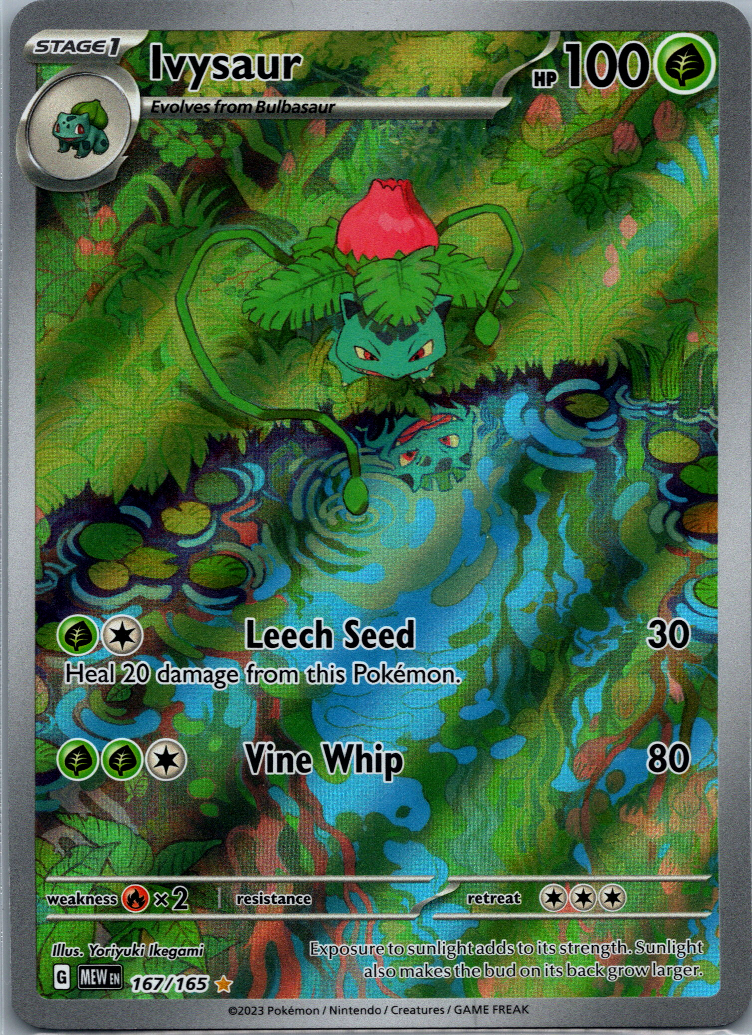 Ivysaur (167/165) NM image 0