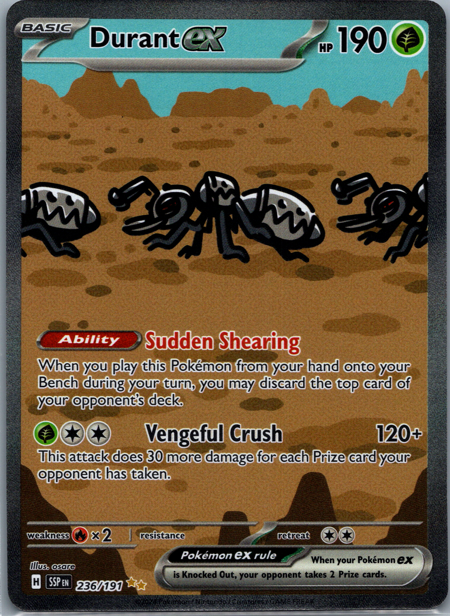 Durant ex (236/191) NM image 0