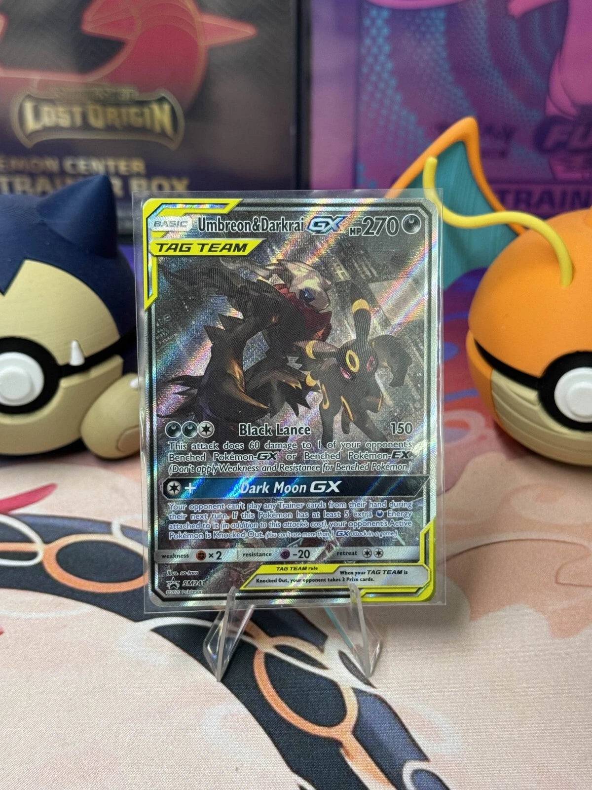 Umbreon & Darkrai GX #SM241 Pokemon Promo image 0