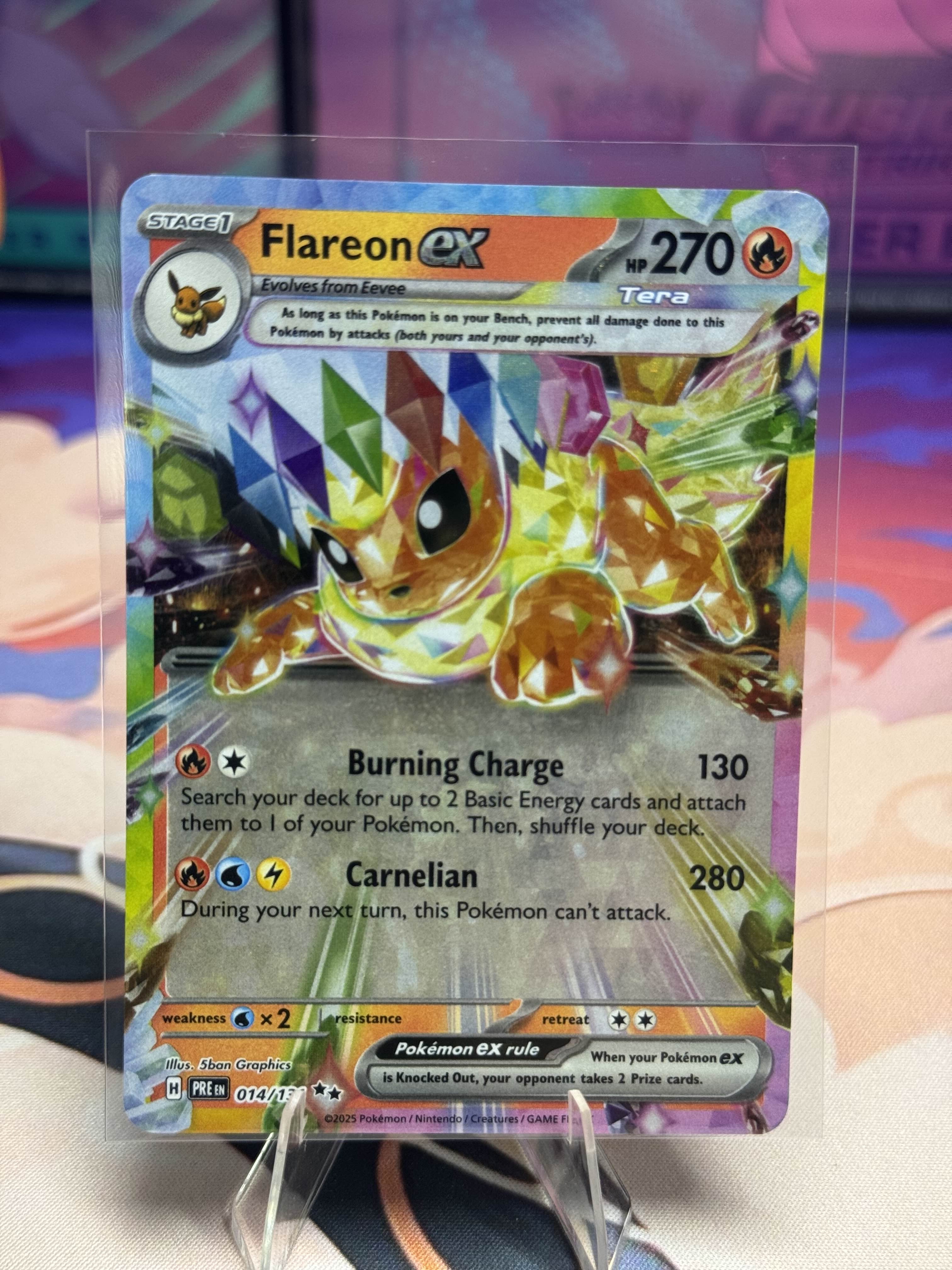 Flareon ex - 014/131 - Prismatic Evolutions image 0