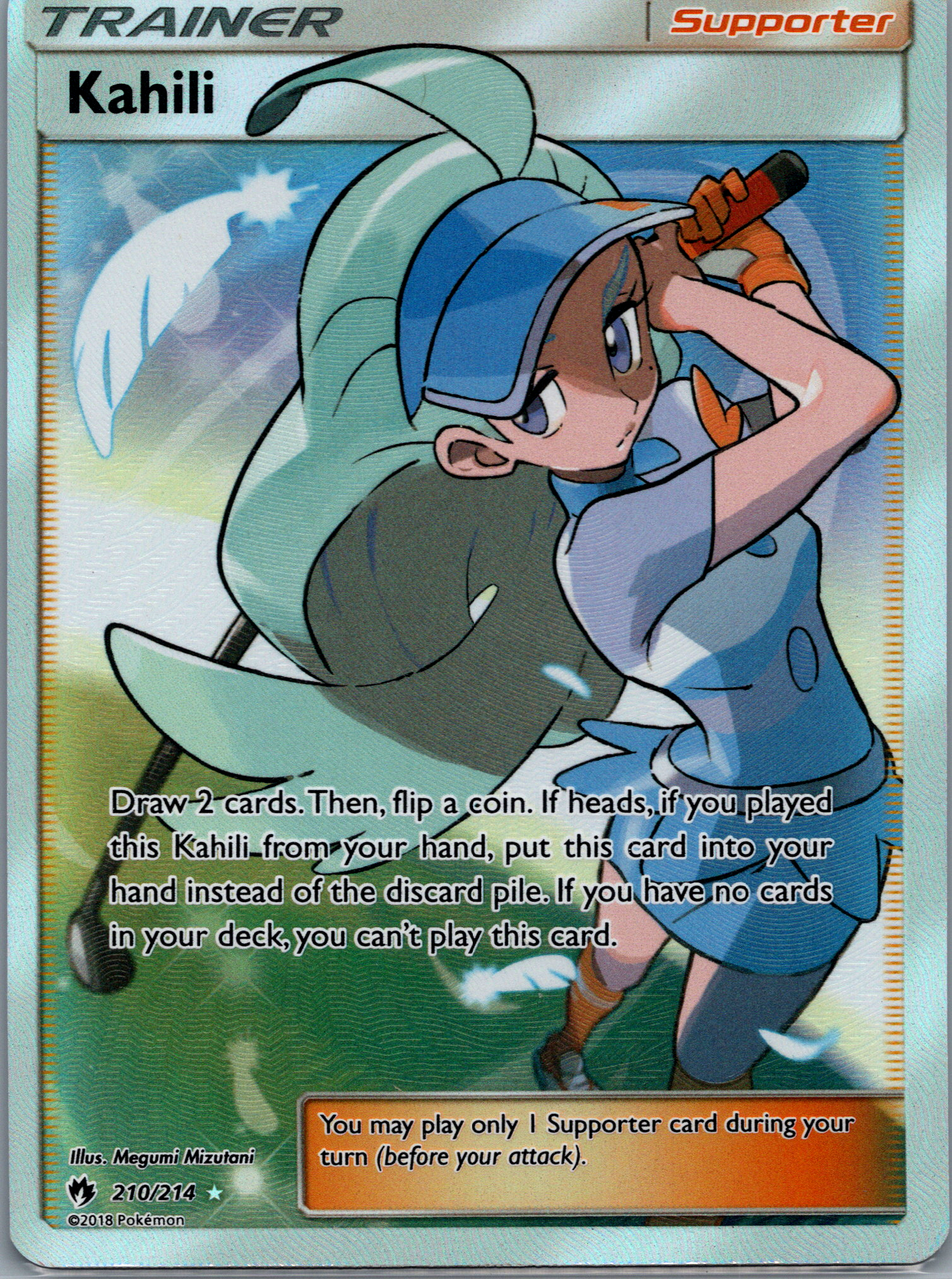 Kahili (210/214) (Full Art) NM image 0
