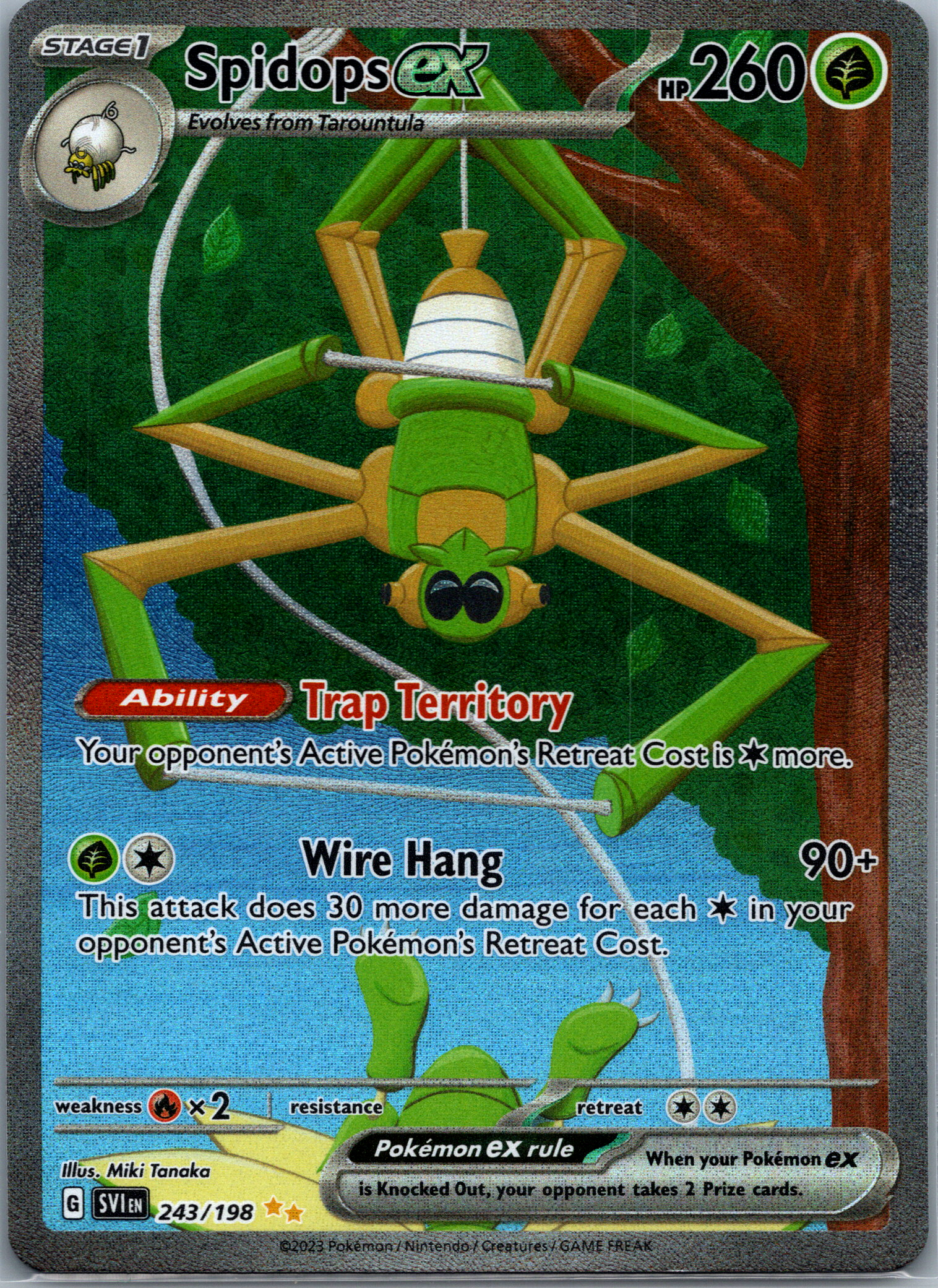 Spidops ex (243/198) NM image 0