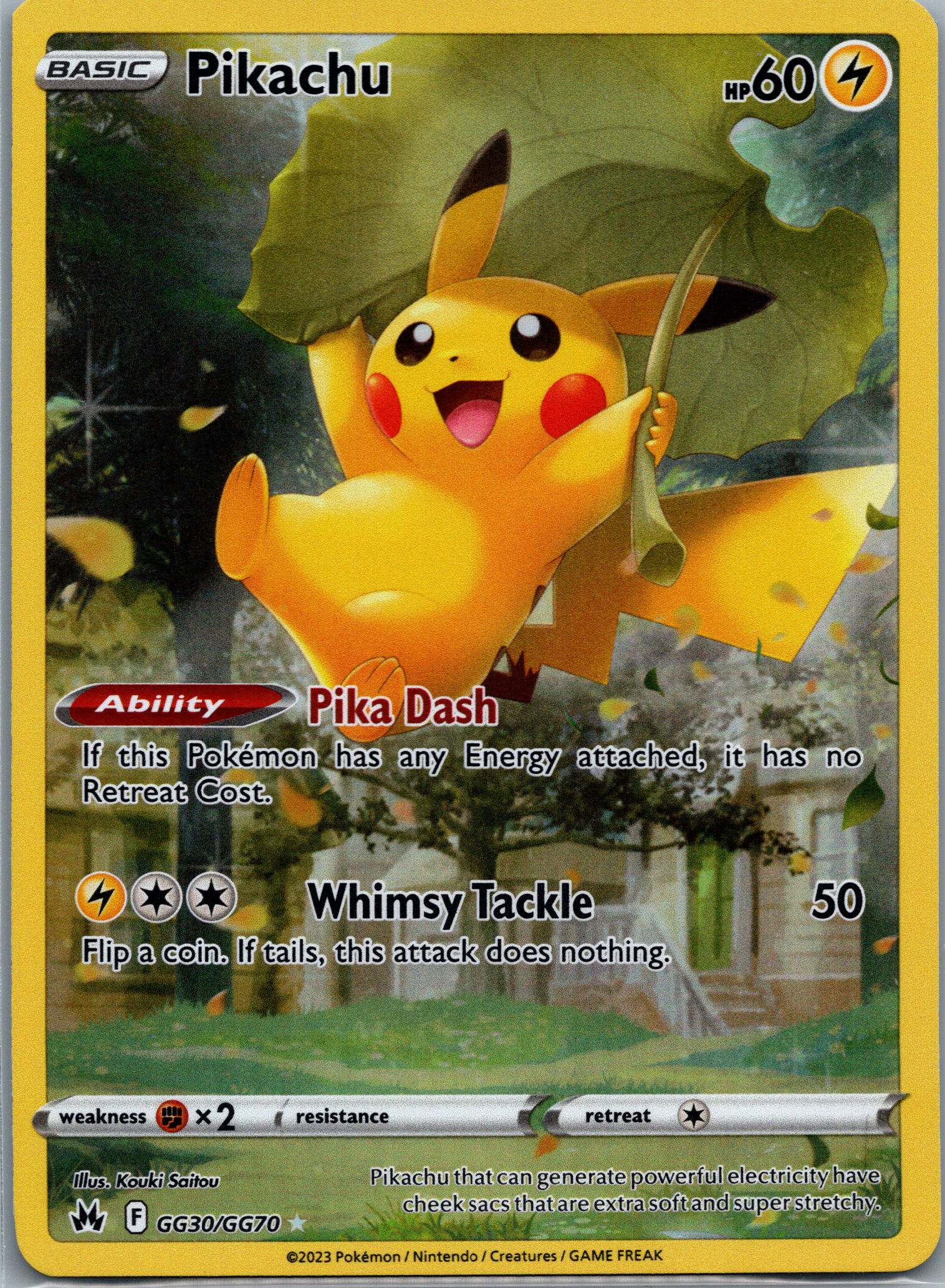 Pikachu (GG30/GG70) NM image 0