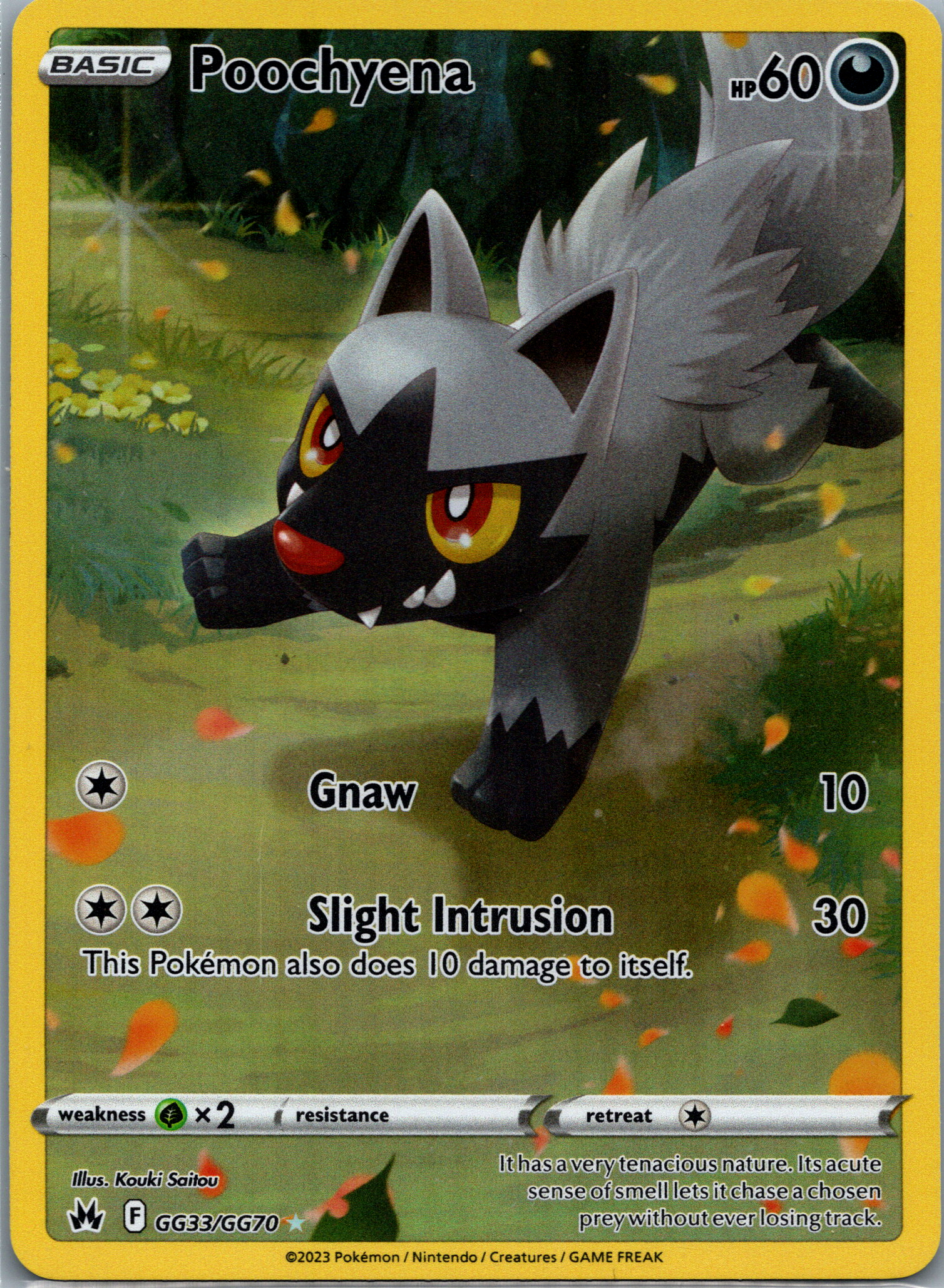 Poochyena (GG33/GG70) NM image 0