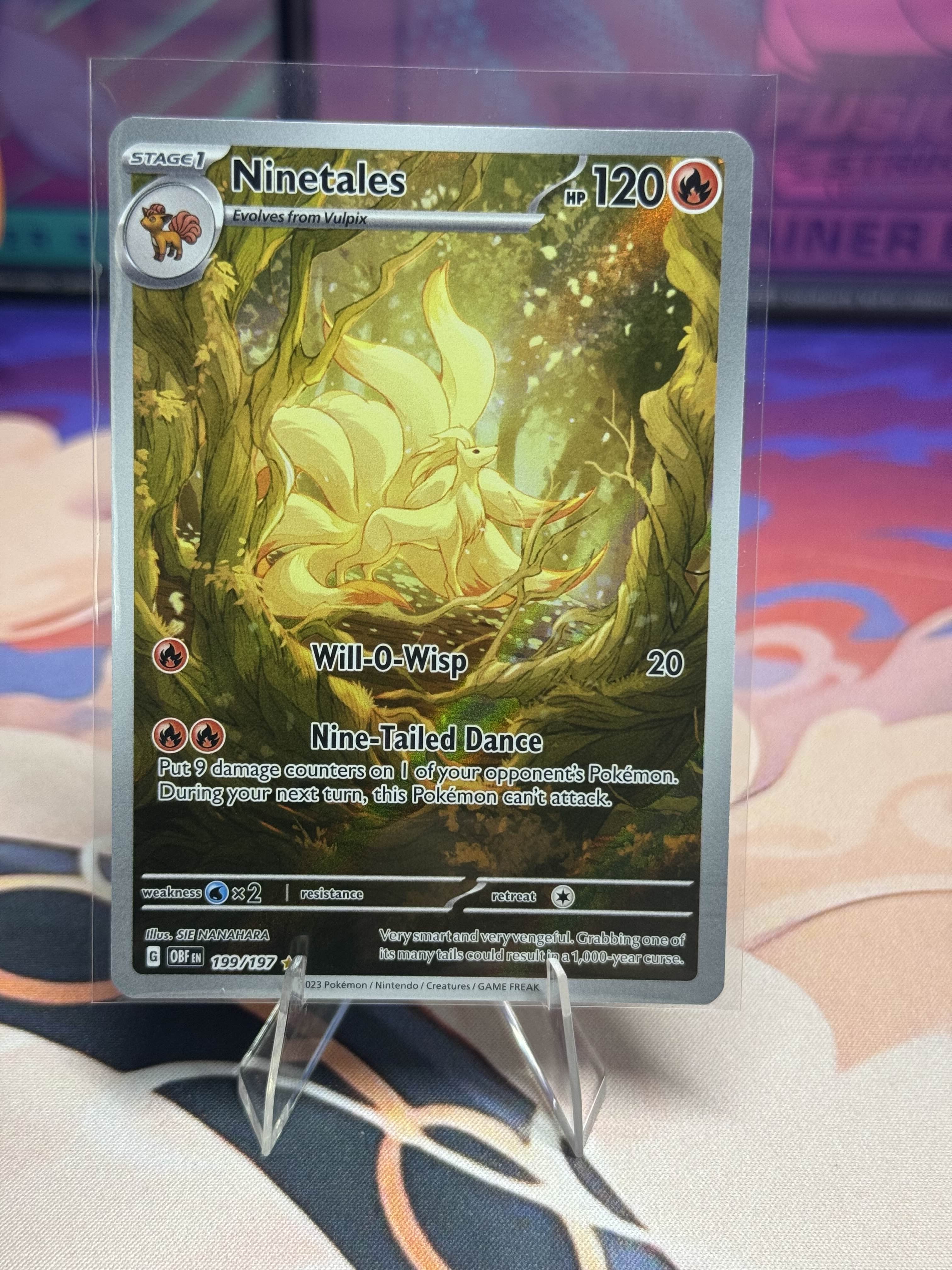 Ninetales - 199/197 - Obsidian Flames image 0